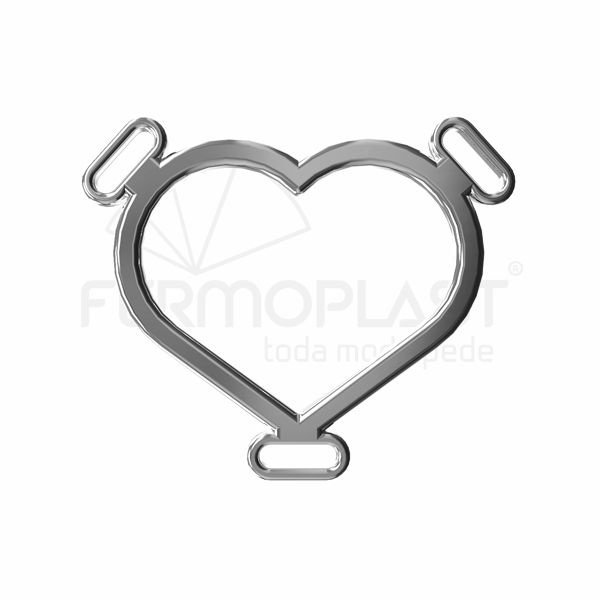 Passante Coração 3P 7mm